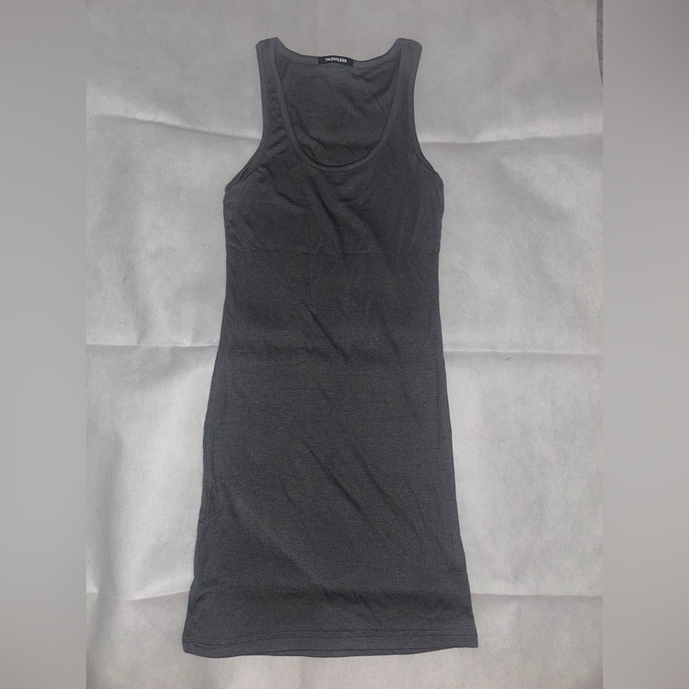 Talentless tank dress size medium NWOT in a dark grey